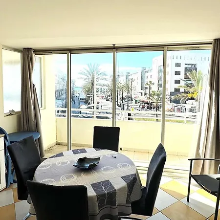 T2 Au Cap D'agde Avec Parking, Vue - Fr-1-607-220 *